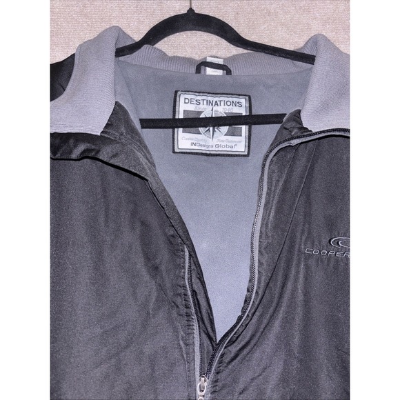DESTINATIONS COOPER TIRES JACKET MENS MENS SIZE XXL  WINDBREAKER - Picture 8 of 11